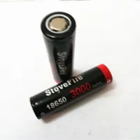 100% 5c Strömbatteri 18650 Flathuvudbatteri 3000mAh 50A 3.7V laddningsbara litiumbatterier., Kan användas för 60W e-cigaretter, gratis shippin