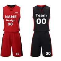 Custom Basketball Jerseys met uw namen en cijfers DIY Print Unisex Basketbal Kleding Uniform DK2020BS