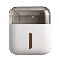 Titular de papel higiênico Casa de banho de papel duplo de papel duplo caixas de parede de parede caixa de armazenamento de prateleira WC Dispensador de tecidos