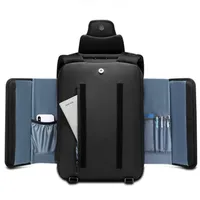 여행 Bagpack 태블릿 학교 가방을 충전 15.6 인치 노트북 가방 남성 남성 백팩 비즈니스 노트북 Mochila 방수 돌아 가기 팩 USB