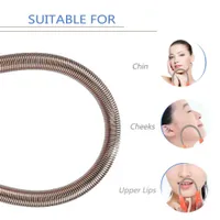 Gezichtshaarverwijderaar Verwijderen gemakkelijk haren op de bovenste lip Chin-wangen epilator ontharing scheren schrapping Schoonheid tool