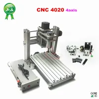 DIY cnc machine de gravure 400 * 200mm zone de travail cnc routeur graveur 3axis 4axis 5axis machine de gravure sur métal sans taxe à RU