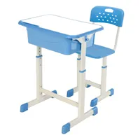 Höhenverstellbarer Studenten Studie Schreibtisch Stuhl Set Children Learning Tisch Stuhl Set Studenten Schreibtisch