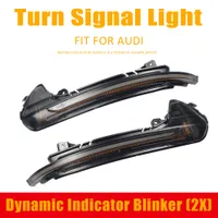 For Audi A6 C7 4G S6 2013 2014 2015 2016 2017 2018 RS6 Retrofitting Scroll Flowing LED Dynamic Turn Signal Light