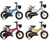الساخن بيع 16 بوصة الأطفال دراجة الاطفال الدراجة هدايا عيد الميلاد كيد مجاني مساعدة عجلة سلامة تناسب 4 ~ 8 سنوات طفل عمره
