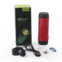 Zeelot S1 Głośniki Bluetooth Outdoor Rower Portable Subwoofer Bass Wireless Speaker Power Bank LED Light Bike Mount Carabiner HiFi Music Box