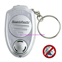 50PCS Keychain Key Ring Ultraljud Anti-Mosquito Nyckelring Mini Mosquito Killer Electronic Repeller Repellent Pest Control Camping Kit