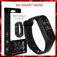 M4 intelligente Banda Fitness Tracker Guarda Sport braccialetto frequenza cardiaca intelligente Guarda 0,96 pollici Smartband Health Monitor Wristband