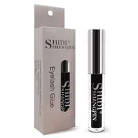 Shidi pestana Adhesives Eye Lash Glue escova no Adhesives vitaminas branco / preto embalagem make-up ferramentas quentes