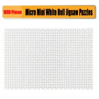 Puzzles de rompecabezas 1000 piezas para adultos Micro en blanco Todo el infierno blanco Puzzle Juguete adulto 16.54 * 11.69 pulgadas
