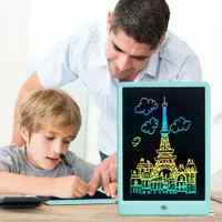 Neue handschriftliche Tafel Hochhelle Farbe 10-Zoll-LCD-Tablet-LCD-Kinder malen Pinnwand für den Unterricht lernen Büro