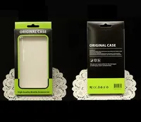 500pcs! Universal Mobile Téléphone Paquet Case papier kraft brun détail d'emballage Boîte pour iPhone 7 6 6s pour Samsung S7 156 * 90 * 15MM