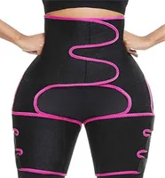 US Stock Body Shaper Vita Leg Trainer donne post-partum ventre Biancheria intima di dimagramento Modeling Strap Shapewear pancia fitness corsetto FY8054