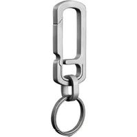 Wielofunkcyjny BEZPŁATNY BEZPIECZEŃSTWO Łańcuch Biżuteria Klucz Pierścień Mini Otwieracz do butelek Metalowy Klips Do Torba Mężczyzn Waist Wieszak EDC