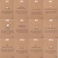 136 Designs Dogeared Fashion Choker Kettingen met kaart Goud Verzilverd Hanger Ketting 136 Designs in Silver Gold