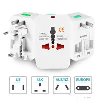 Universal International travel Plug Adapter World AC Power Charger Adaptor with AU US UK EU converter