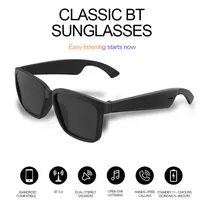 Top Sunglasses Bluetooth Bluetooth Bluetooth Top OEM avec technologie d'oreille ouverte Faites des lunettes Bluetooth gratuites Répondre aux appels