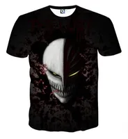 漂白剤Tシャツ3Dデジタル男性3DプリントTシャツメンズカジュアルティーTシャツのための半袖トップスフルサイズS-5XL