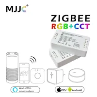 ZigBee LEDコントローラエコー互換性のあるスマートLEDコントローラRGBCCT / WW / CW互換性ALEAX PLUS LEおよび多くのゲートウェイ