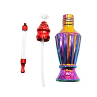 Apple shaped ABS bar water pipe portable washable zinc alloy mini water  pipe hookah pipes for