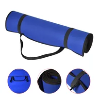 EVA Yoga Mat Blu 6 mm di spessore Comfort antiscivolo Fitness Pilates Mat portatile Strap Per Palestra Durable sport sani Esercizio Pad