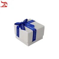 5 * 5 * 3.8CMFashion Colore Colore Gioielli Deposito regalo Confezione Rosa Bianco Blu Azzurro Stabilito Organizer Regalo Regalo Box all'ingrosso 24pcs / lot