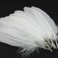 15-20 cm diy羽の夢のキャッチャーの羽の装飾的な羽毛工芸品の羽の混合色結婚披露宴の装飾