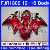 Kit para YAMAHA FJR1300 A FJR1300A FJR1300 13 16 247HM.0 FJR-1300A FJR 1300 13 14 15 16 FJR-1300 2013 2014 2015 2015 2014 Fairing Top Factory Red