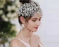 GRATUITO SHPPPING BULLOUS Bling Gioielli da sposa Bridal Tiaras HairGrips Crystal Rhinestone Zew People Donne Prom Party Party Hair Crowns