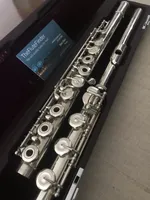 Muramatsu flûte DS flûte flûte-b pied / c # trill / scindinal exécutant instrument de musique de performance en cuivre-nickel en cuivre-nickel plaqué flûte avec étui