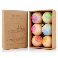 Ekologiska badbomber Spa Skin Care Bathes Bombs Bubble Bath Salts Ball Mint Lavendel Rose Flavour Bath Bombs