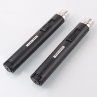 50pcs/lot Refillable Protable Pencil Jet Torch Camping Cigarette Cigar Butane Gas Lighter