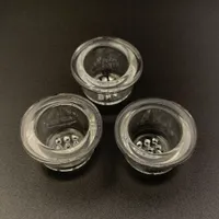 Ciotola di vetro di ricambio Punzione per tubo di silicone Fumo a miele Accettature per piatto a rete per cucchiai Accessori per fumo di fumatori di tabacco da asciutto