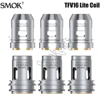 Smok TFV16 Lite Coil TFV16 Lite Conical Mesh Coil 0.2OHMMTFV16 Lite Dual Mesh Coil 0.15OHM voor G-Priv3 Kit 3pcs / Pack Authentiek