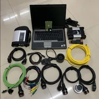 Ferramenta de diagnóstico 2in1 Soft-ware 1TB HDD instalado no laptop D630 para BMW ICOM Next MB Star SD Connect C4 Kit de reparo automático