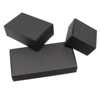 5.8x5.8x3.2cm Schwarz Paper Board handgemachter Seifen-Verpackungs-Box für Schmuck Zubehör Packpapier-Geburtstags-Geschenk-Storage Box Verpackung