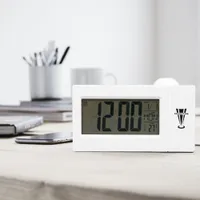 Horloge électronique d'alarme créative de LED