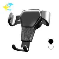 Vitog Gravity Car Holder For Phone in Car Air Vent Clip Mount No Magnetic Cell Stand For X 7 Mobile Phone Holder