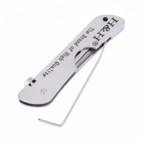 Originele Hoge Kwaliteit HH Fold Pick Tool Locksmith Tools Unlocking Lock Picks Set voor Padslock Tool