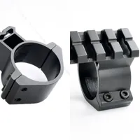 1pc Rifle Scope Mounts Accessories Barrel 1&quot;/ 25.4mm 30mm Ring Adapter w/ 20mm Scope Weaver Picatinny Rail Mount with Insert caza
