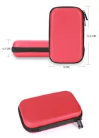 Usb 충전기 케이블 자료 선 벽 충전기 이어폰을 위한 포장 상자 지퍼 부대를 위한 여행 저장 상자