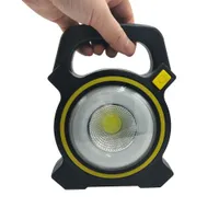 BRELONG Portable USB Charging Working Lamps LED Outdoor Solar Energy Tent Lights Hand Held camping Lighting Tool