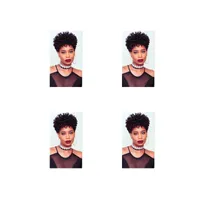 Kobiety Fryzura Miękkie Malezyjskie Włosy Afro African American Krótkie Kinky Kręcone Symulacja Ludzkiej Włosów Kręcko Natural Wig