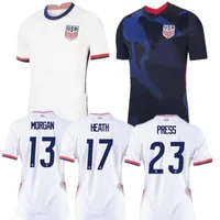 2020アメリカサッカージャージー＃10整理yedlinブラッドリーサッカーシャツアメリカ合衆国メンズ＃7ウッドデスペシーAltidoreフットボールユニフォーム