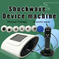 Equipo de terapia de onda de choque de baja intensidad portátil para ED / NUEVA Máquina de onda de choque de pieza de mano digital SW100 con 7pcs Diferentes cabezas de tamaño