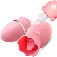 Oral Sucer Vibrator Langue Léchage Clitoris Stimulateur Mamelon Sucker Masseur Du Sein Vibrateurs Sex Toys Masturbateur pour Femmes