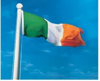 أيرلندا العلم 90 * 150cm / 3 * 5 FT Big Hanging Ireland Eire Country Country Flag Banner