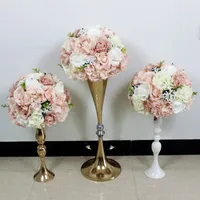 SPR Best Style Wedding Table Flower Ball Arch Arch Arch Flower Mur 10pcs / Lot Table de mariage Centraire de fore Arrangement