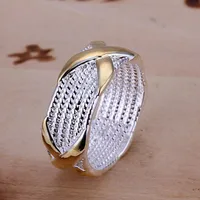 925 joyería plateado anillo plateado fino moda separación x plata anillo anillo regalo de mujer anillos dedo smtr013