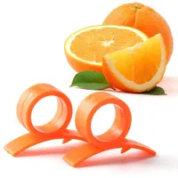 Fruit Oranje Citroenopener Peeler Zester Citrus Fruit Skin Remover Finger Type